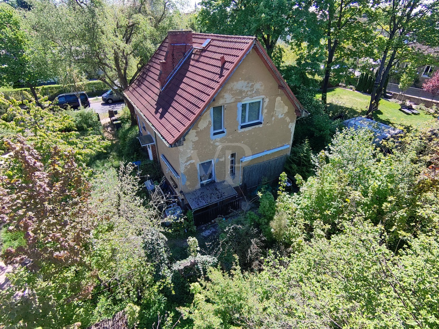 Luftaufnahme Rückansicht