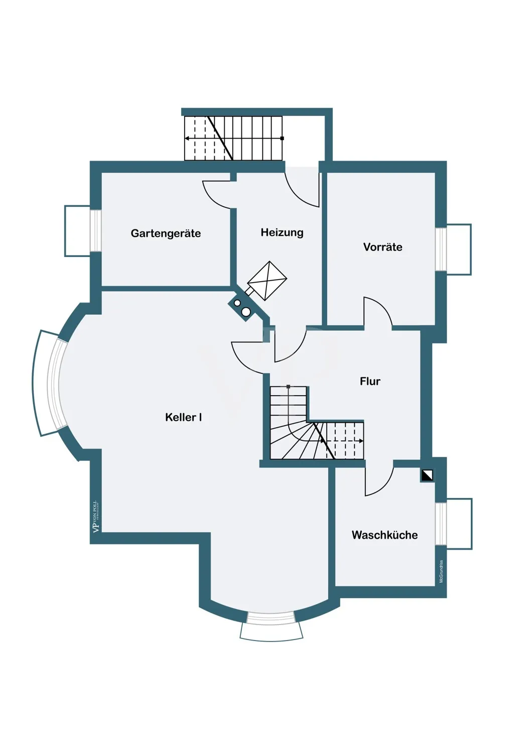 Grundriss Keller