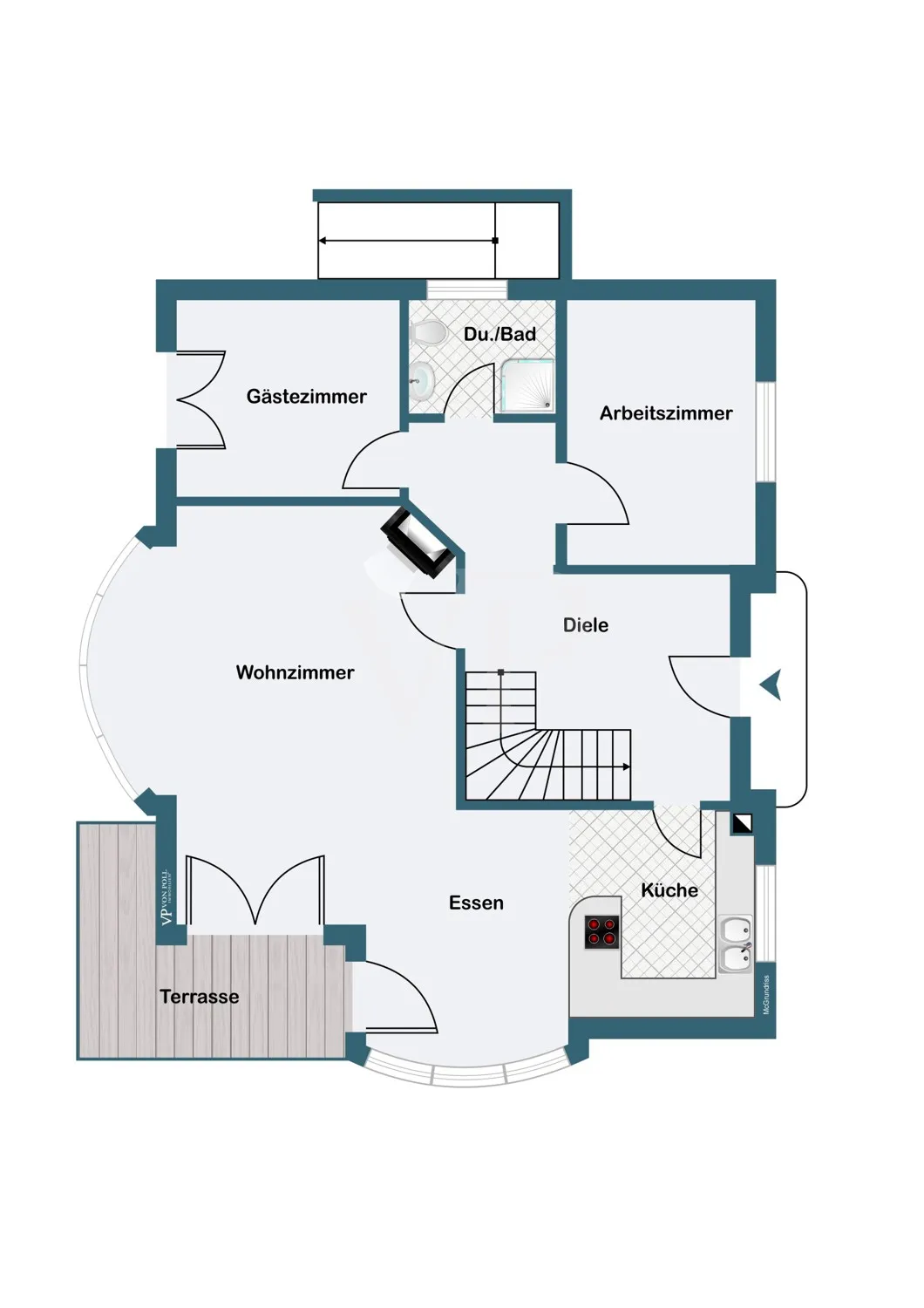 Grundriss Erdgeschoss