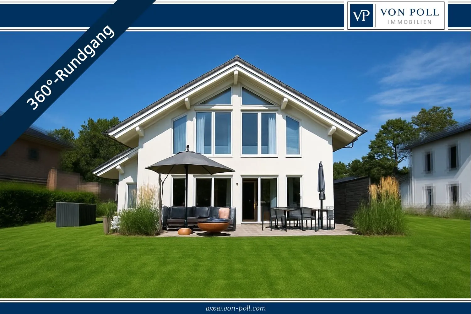 Exceptional detached house with unobstructed views in a prime location in Maschen-Horst