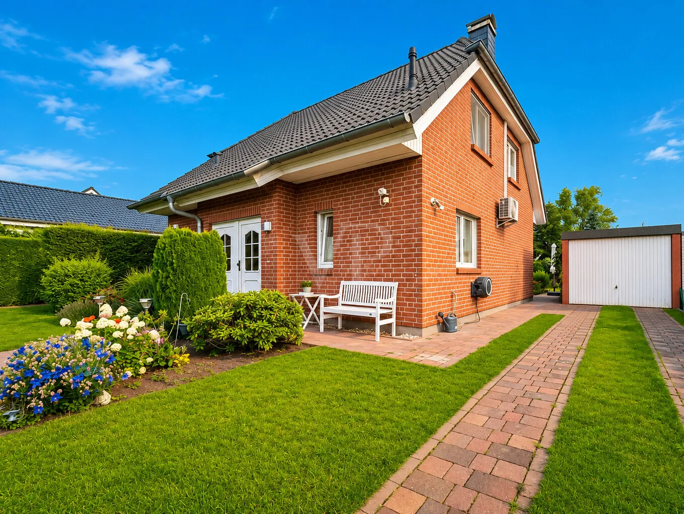 Haus mit Garage