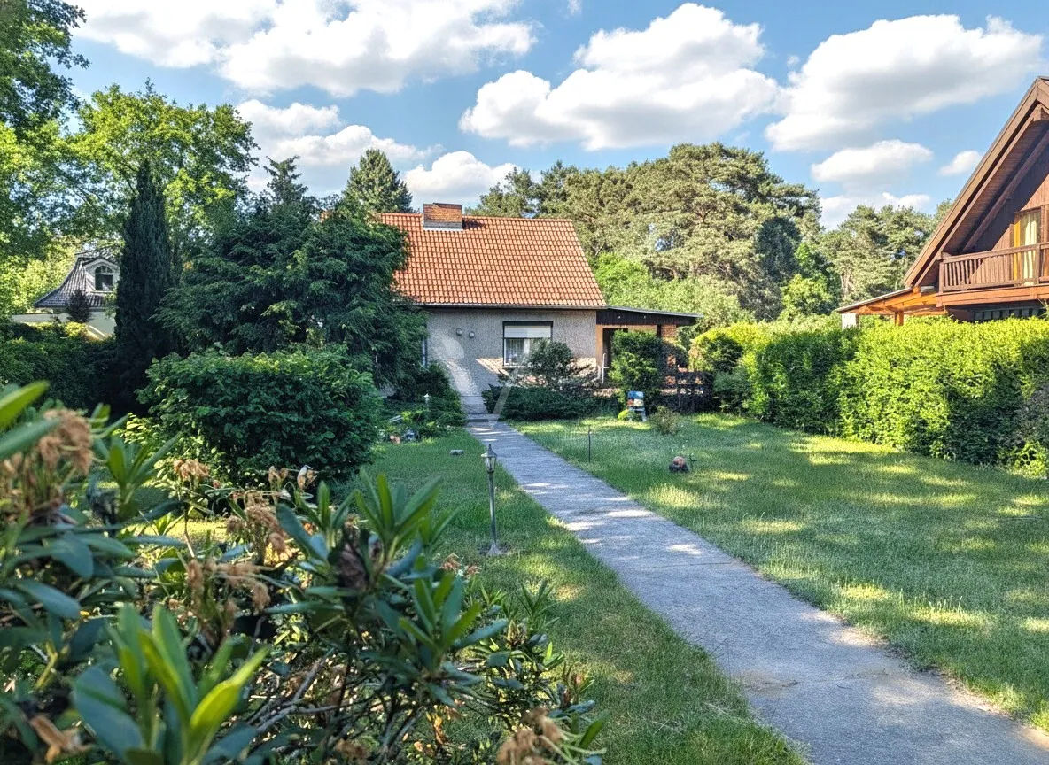 Zugang Haus / Grundstück