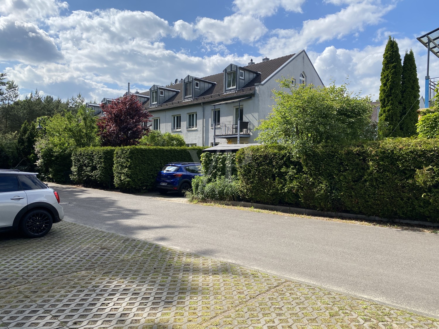 Blick zum Wohnpark