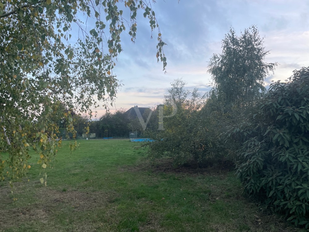 Grundstück im Herbst
