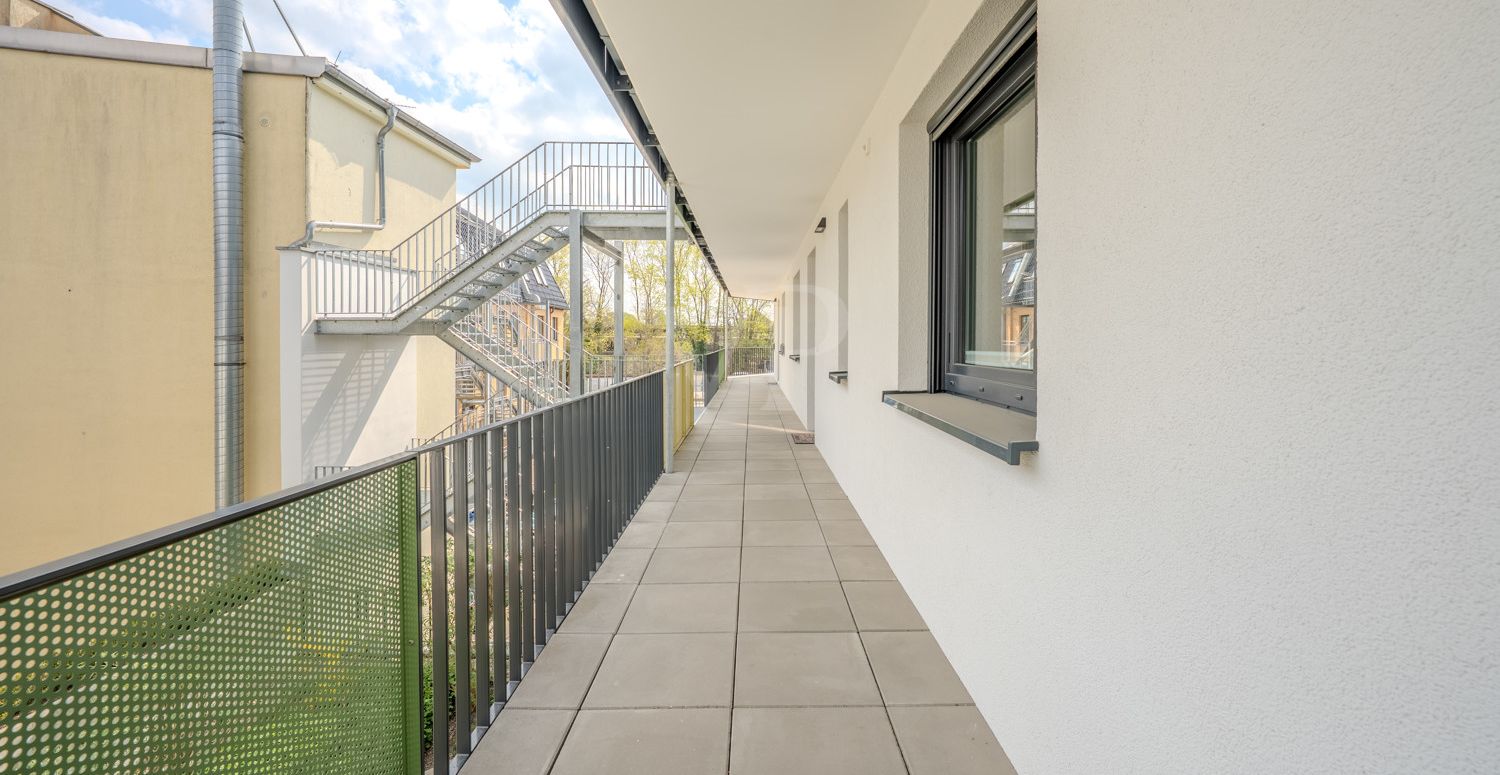 Laubenhauszugang zur Wohnung