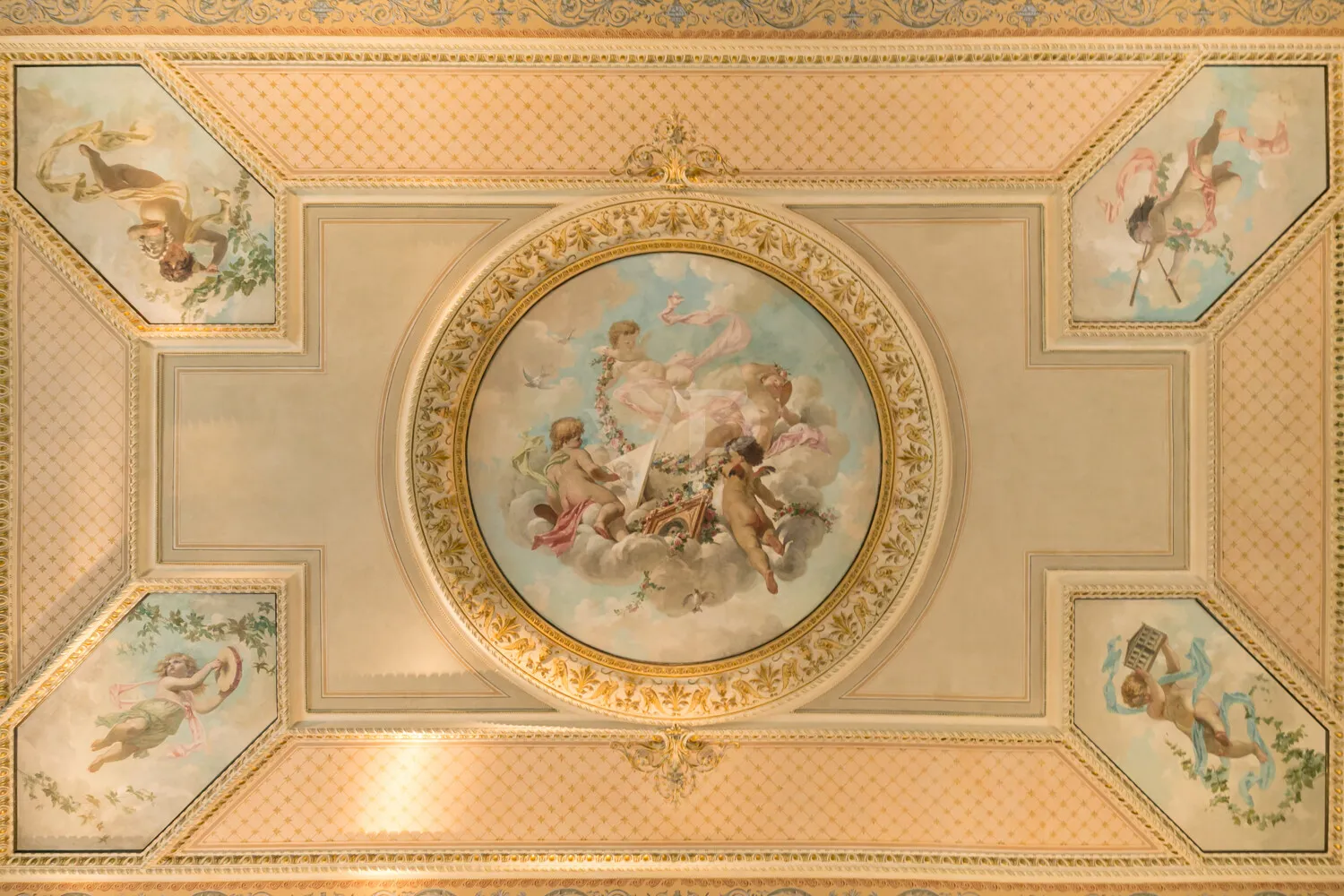 Deckenmalerei Festsaal