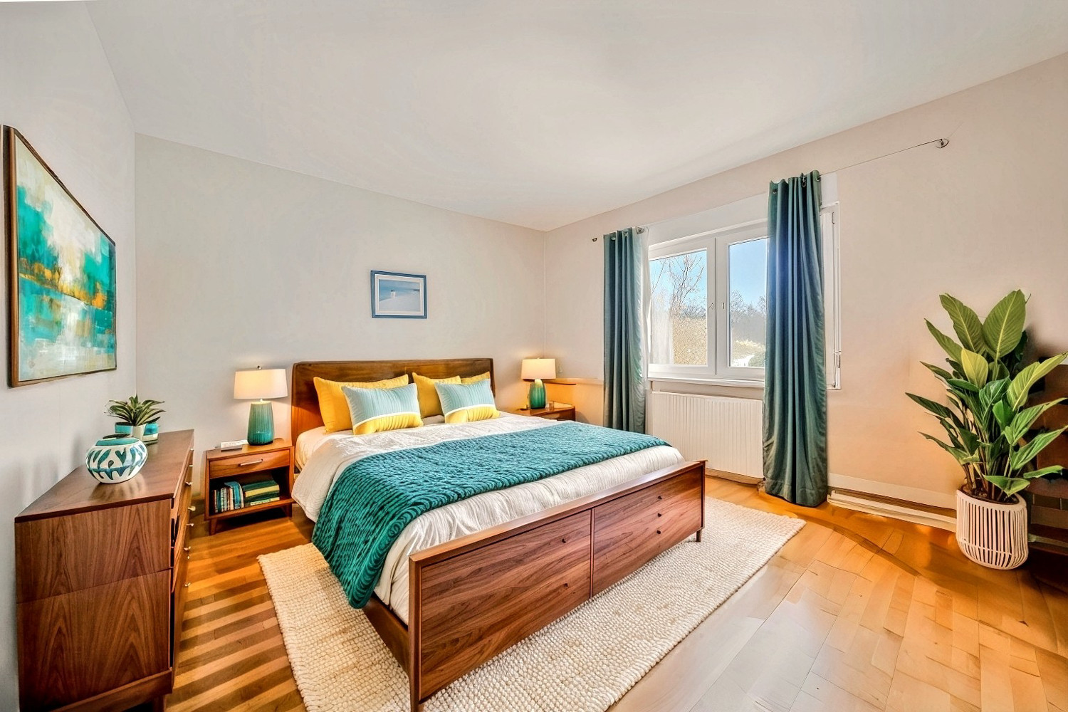 Schlafzimmer -Einrichtungsbeispiel