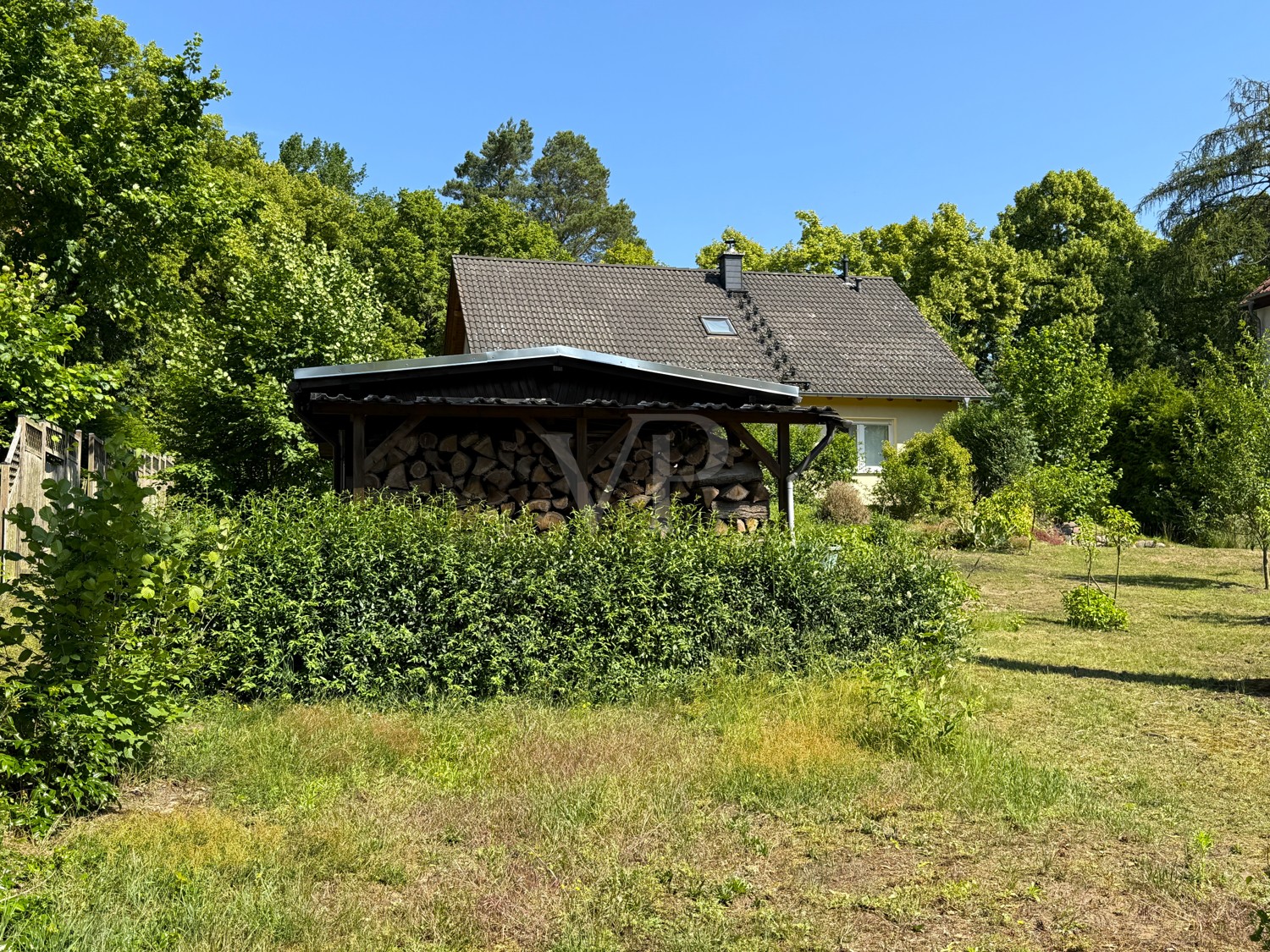 Blick aus dem Garten