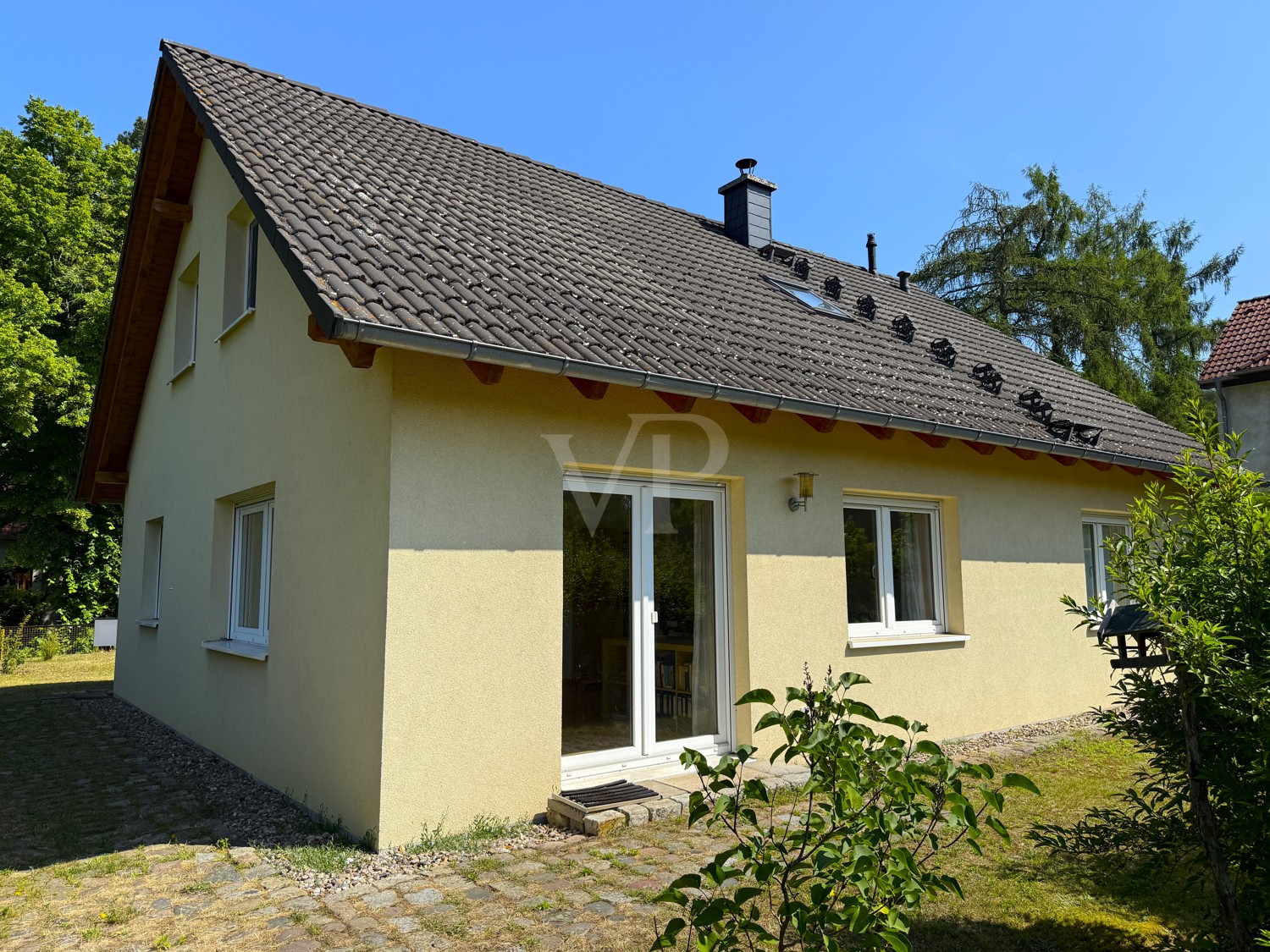 Südansicht des Hauses