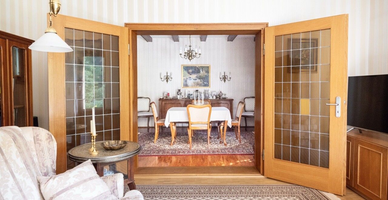 Blick ins Esszimmer