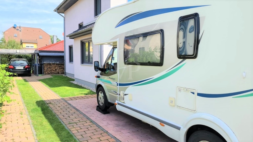 Platz für das Wohnmobil