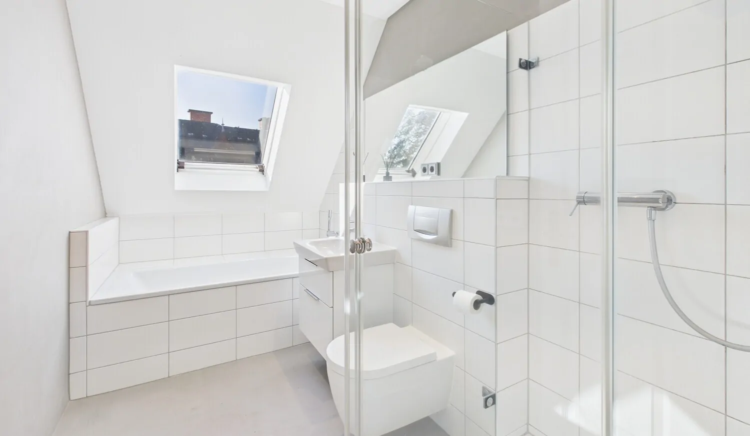 modernes Tageslichtbad