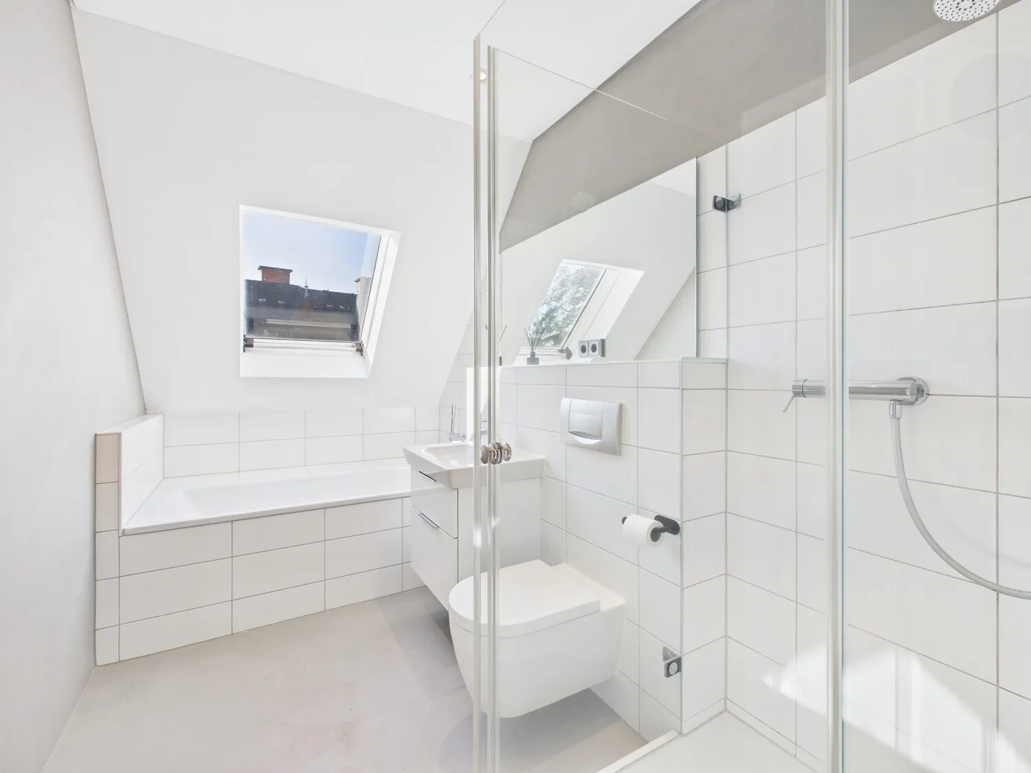 modernes Tageslichtbad