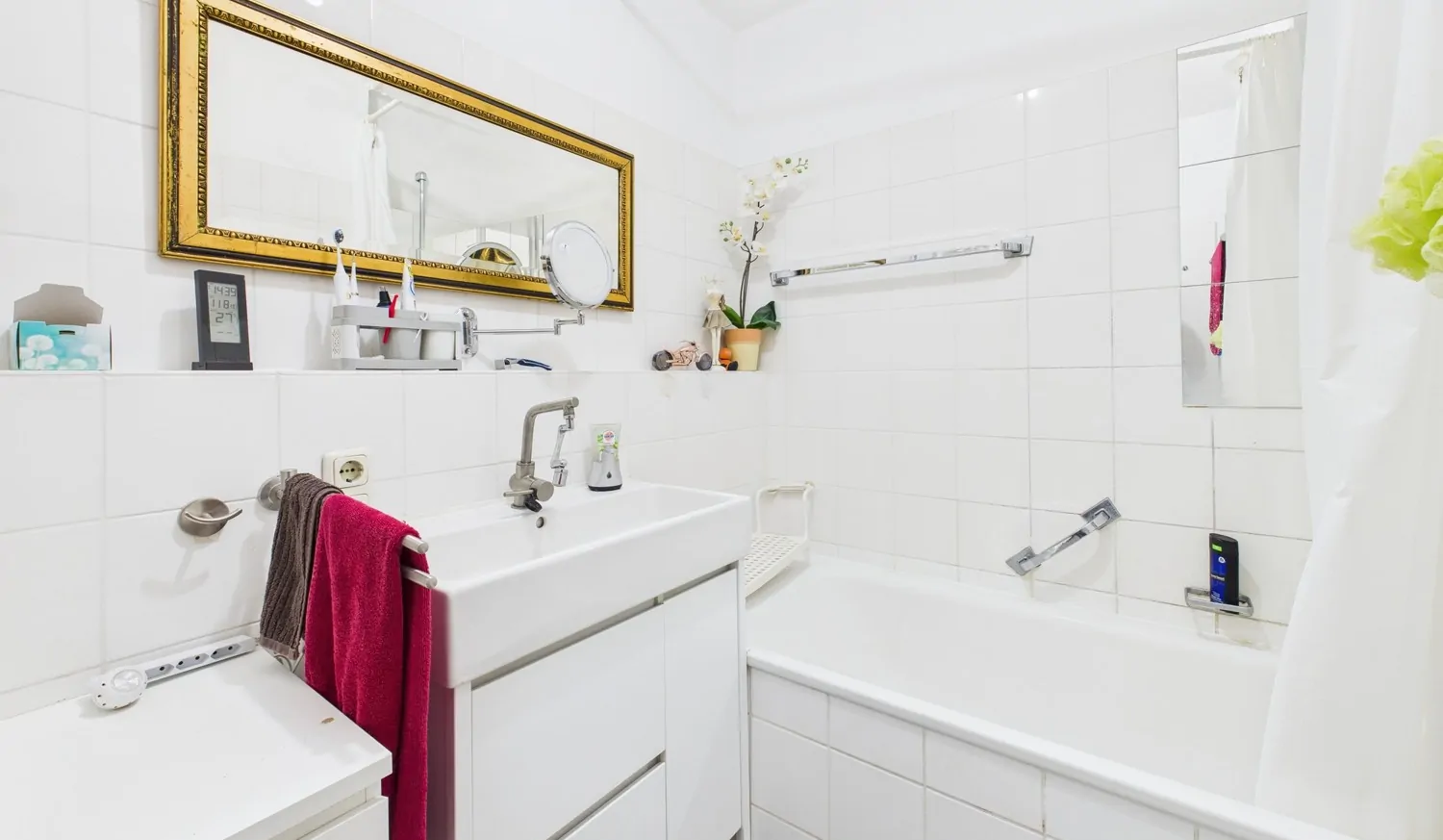 Innenliegendes Badezimmer