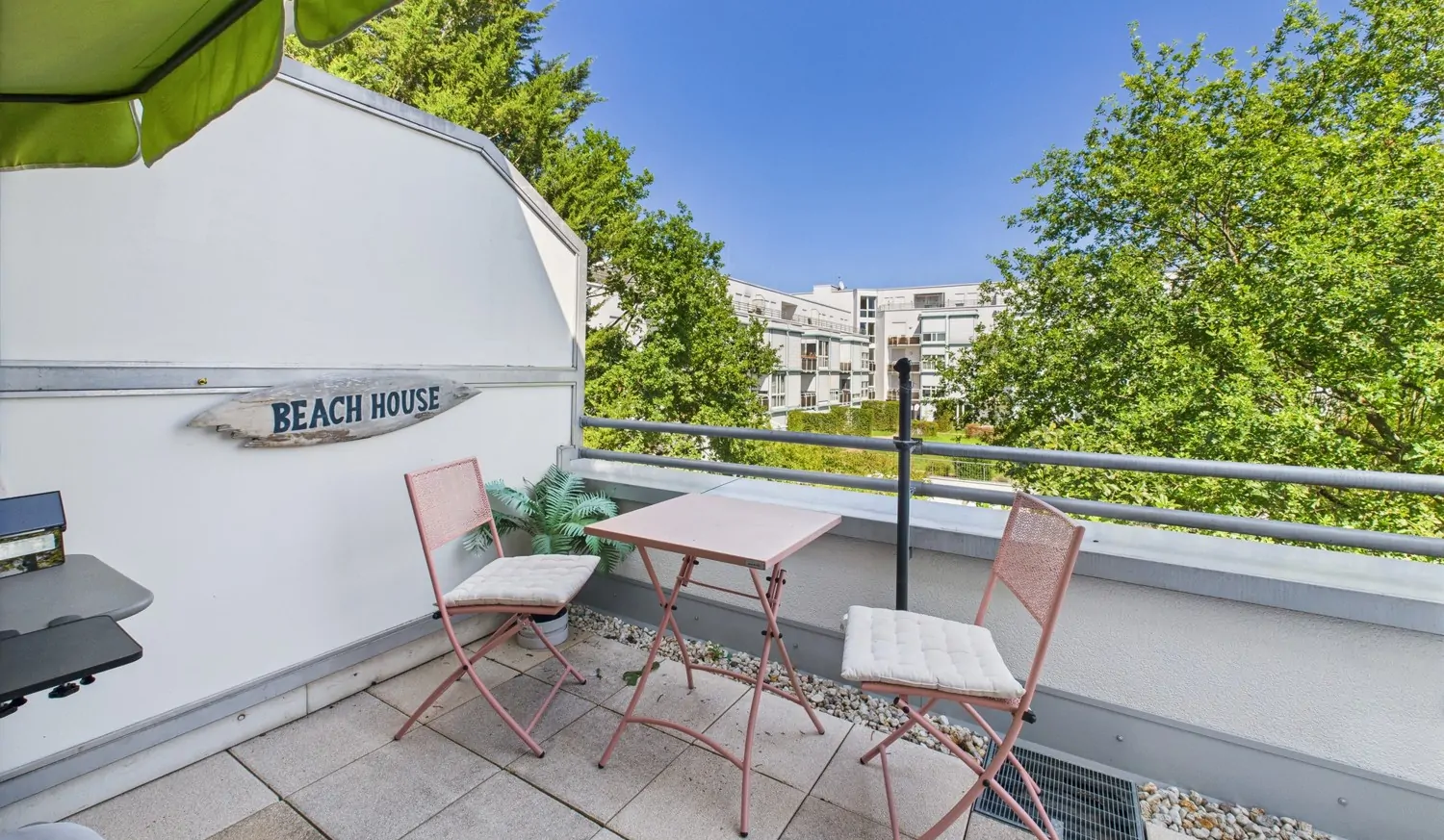 Balkon vom Wohnzimmer