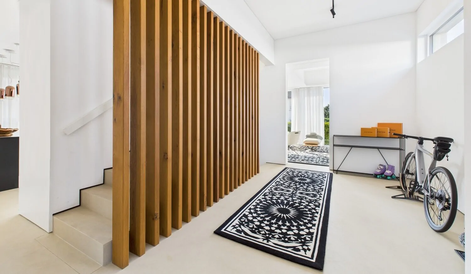 Einladendes Entree zum...