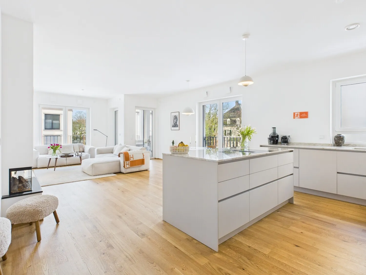 heller Wohn-Essbereich