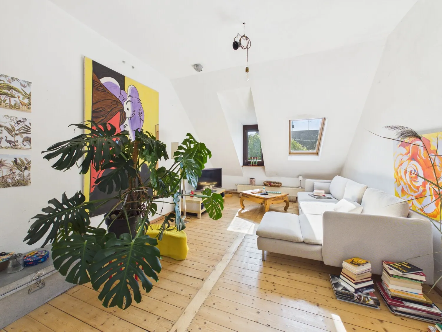 Heller Wohnbereich