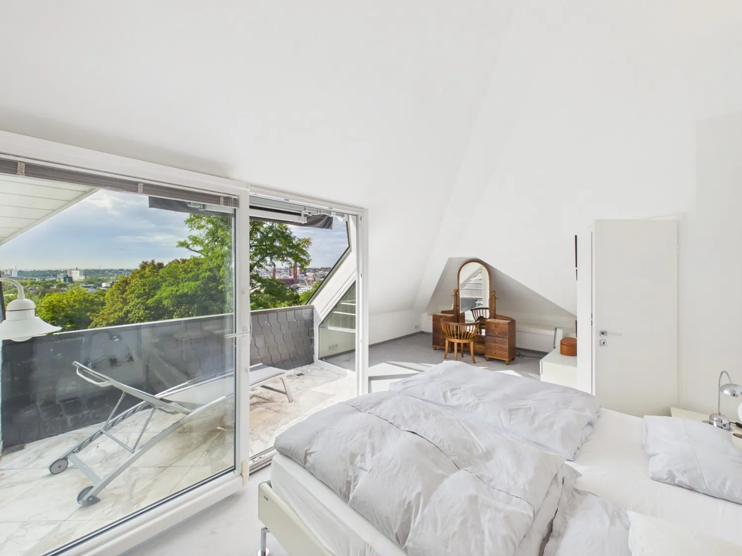 Schlafzimmer mit Traumblick