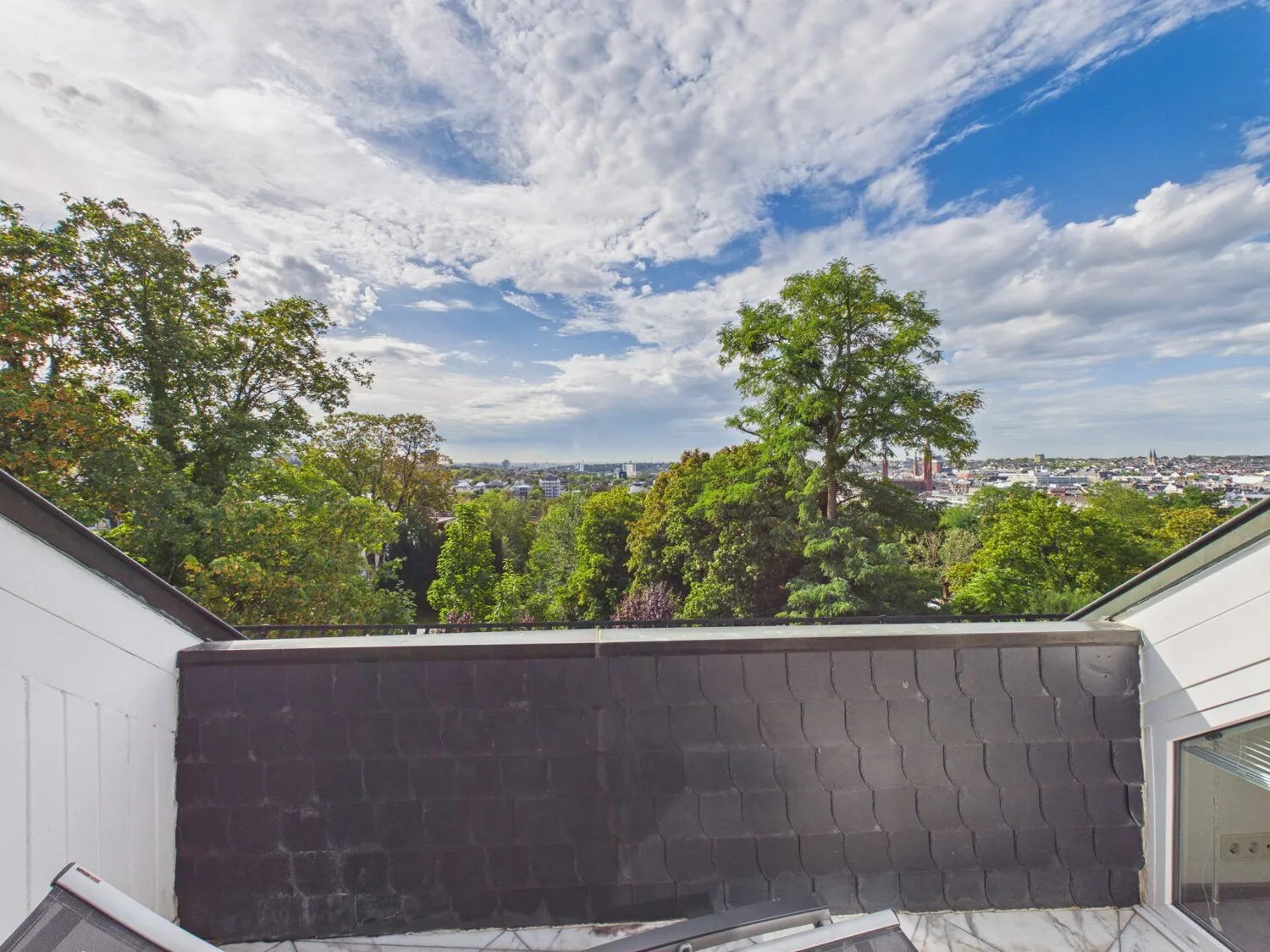 Balkon mit tollem Ausblick