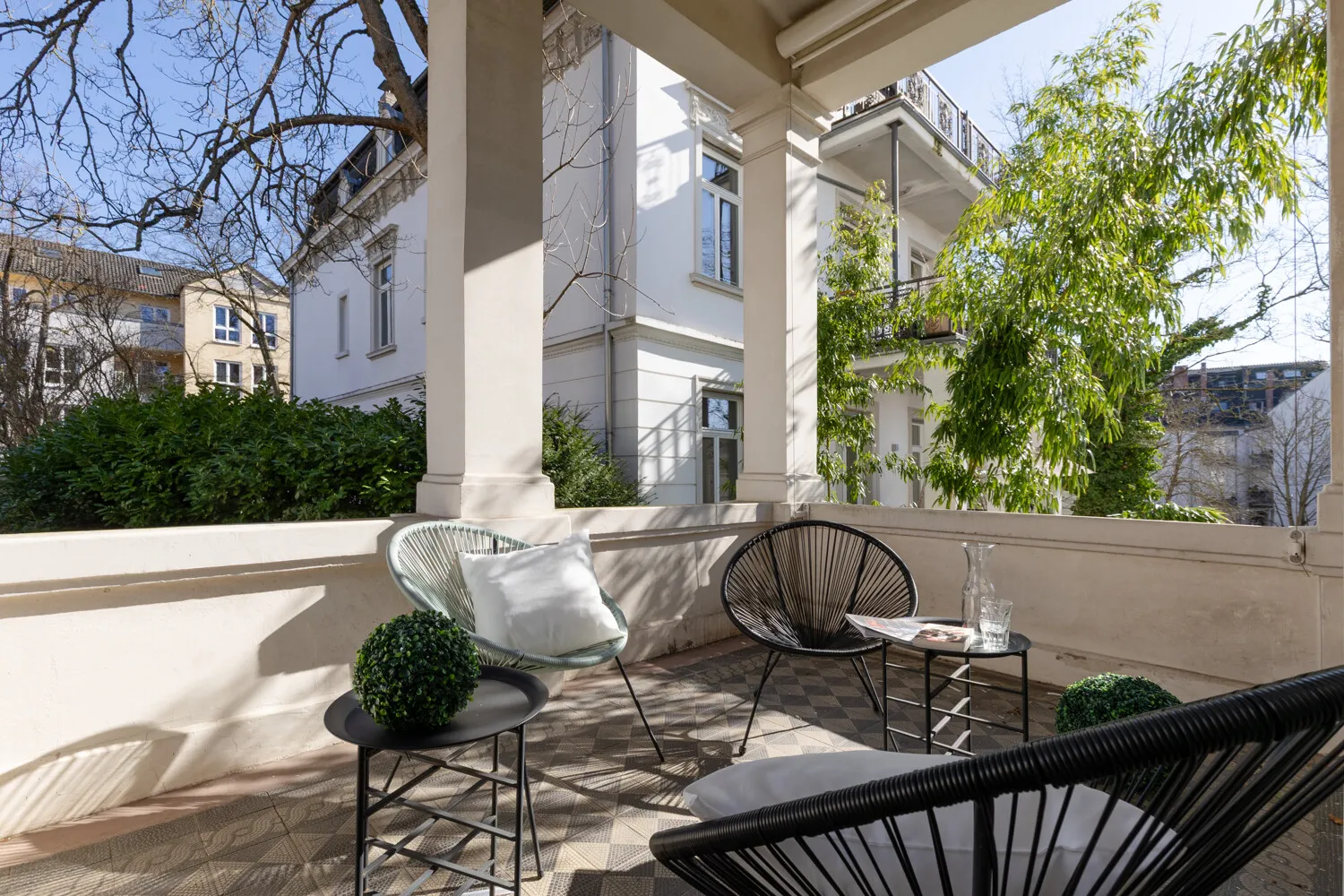Süd-Ost Balkon