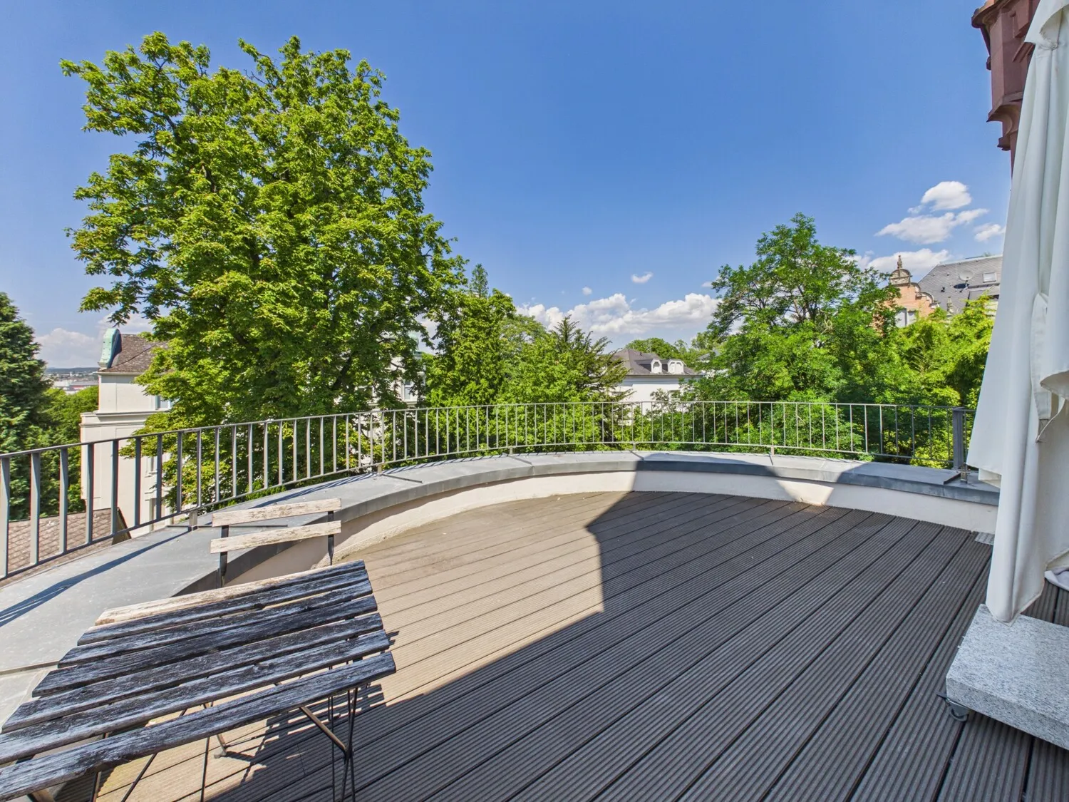180° Balkon Südwest