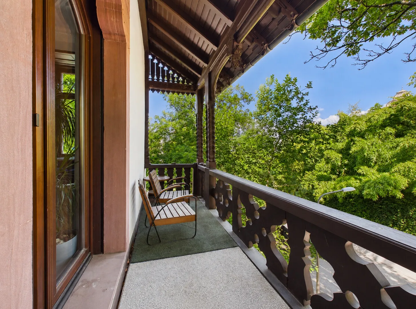 Gemütlicher Balkon