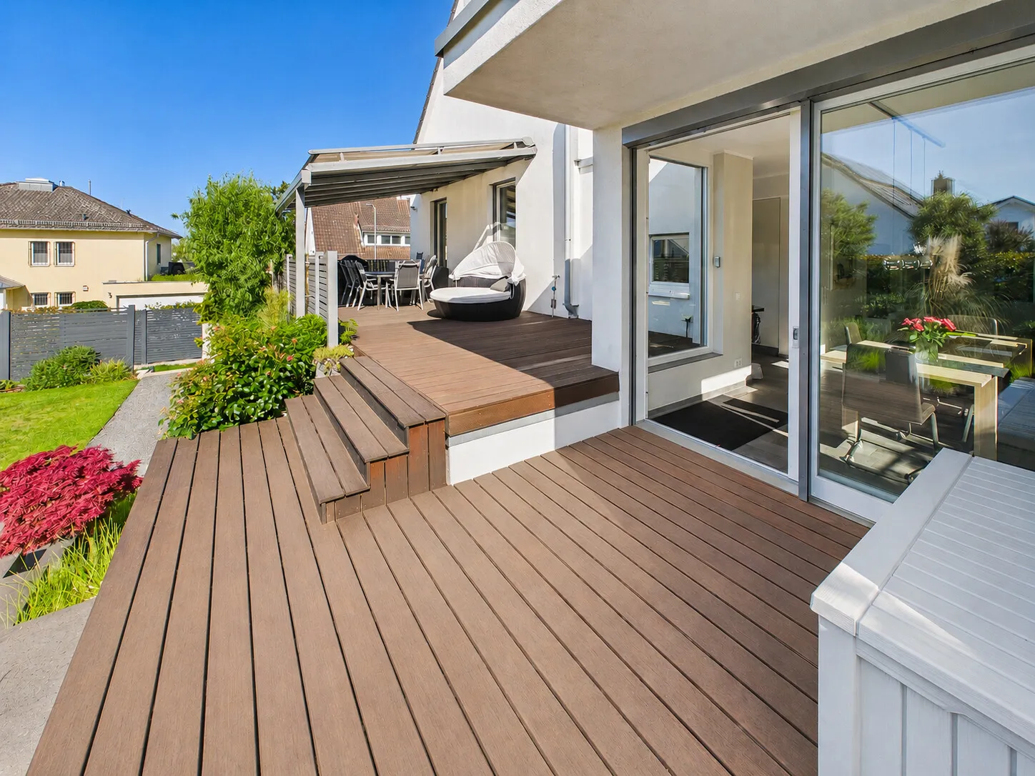 ... Zugang zur Terrasse