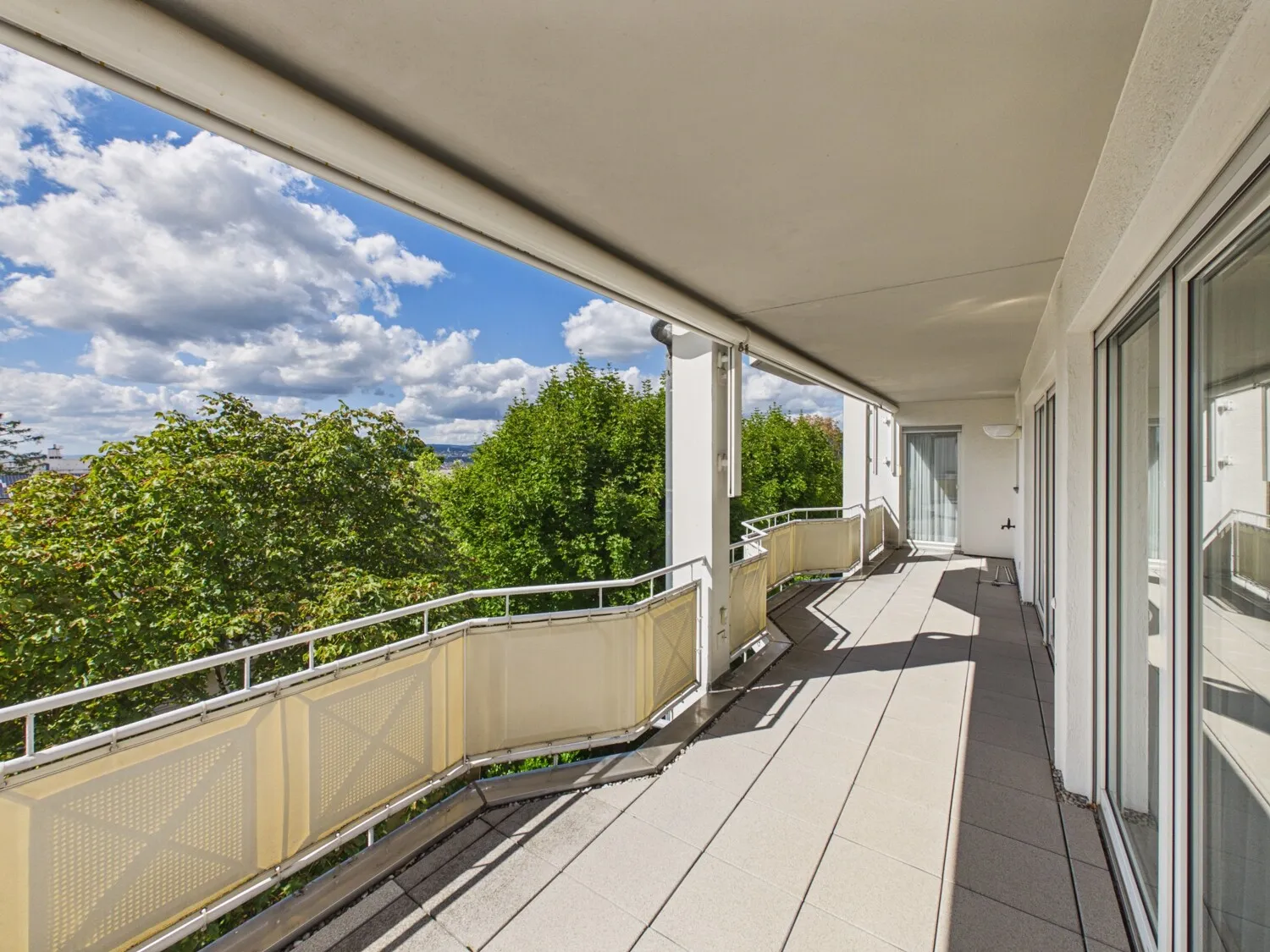 Balkon mit tollem Ausblick