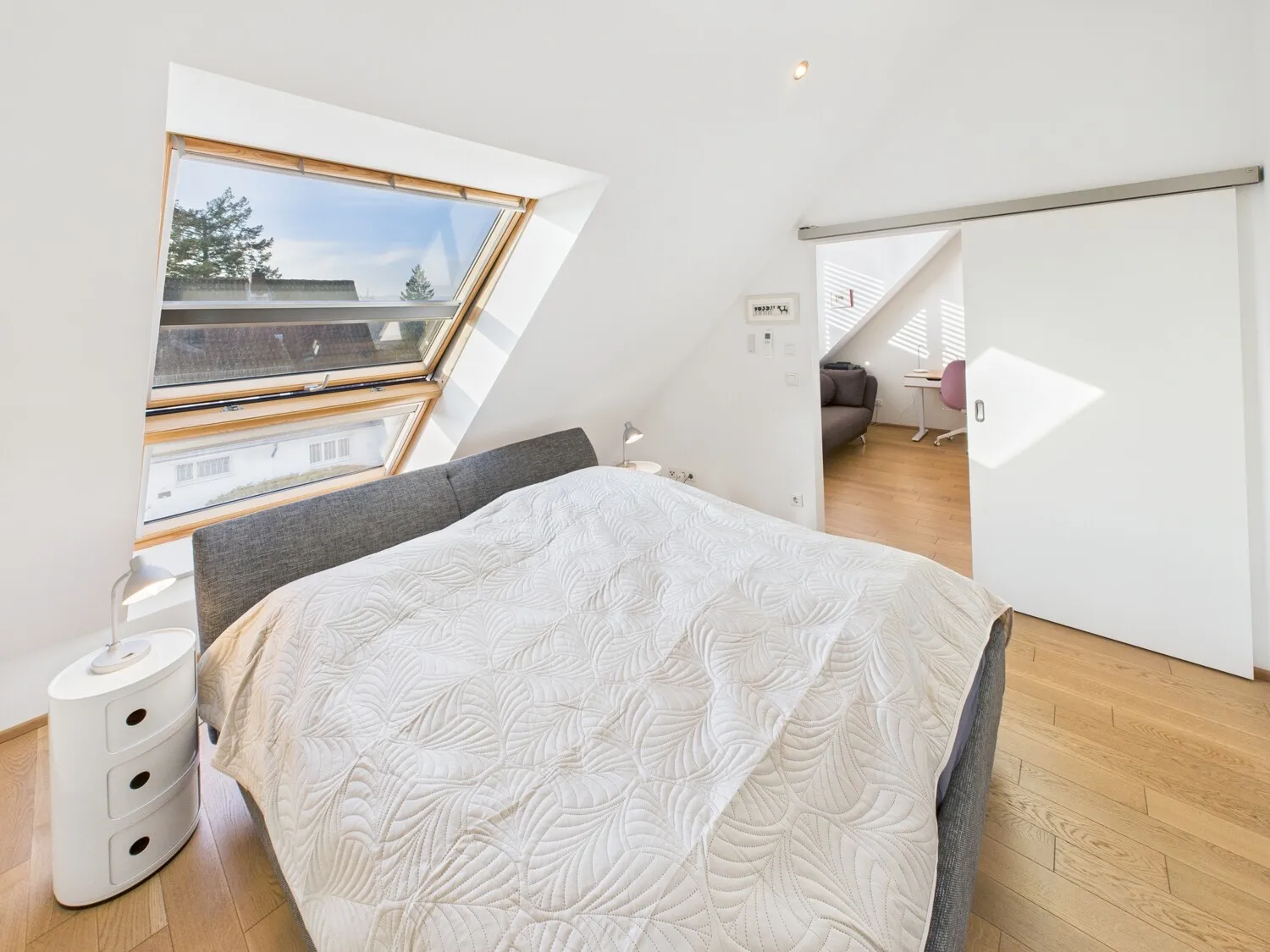 komfortables Schlafzimmer