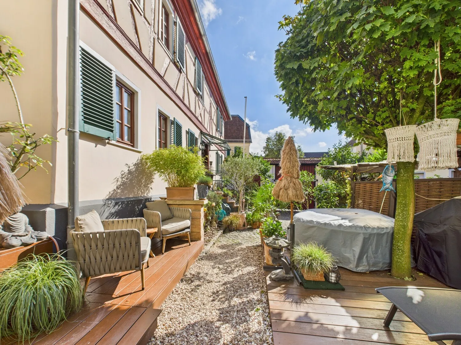 pflegeleichtes Grundstück