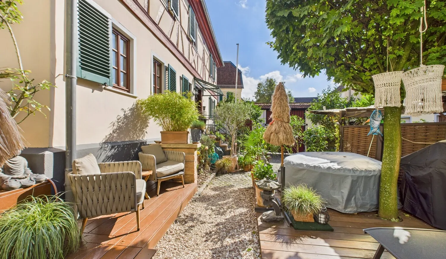 pflegeleichtes Grundstück