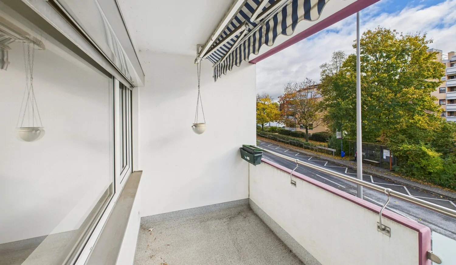 Balkon für sonnige Stunden