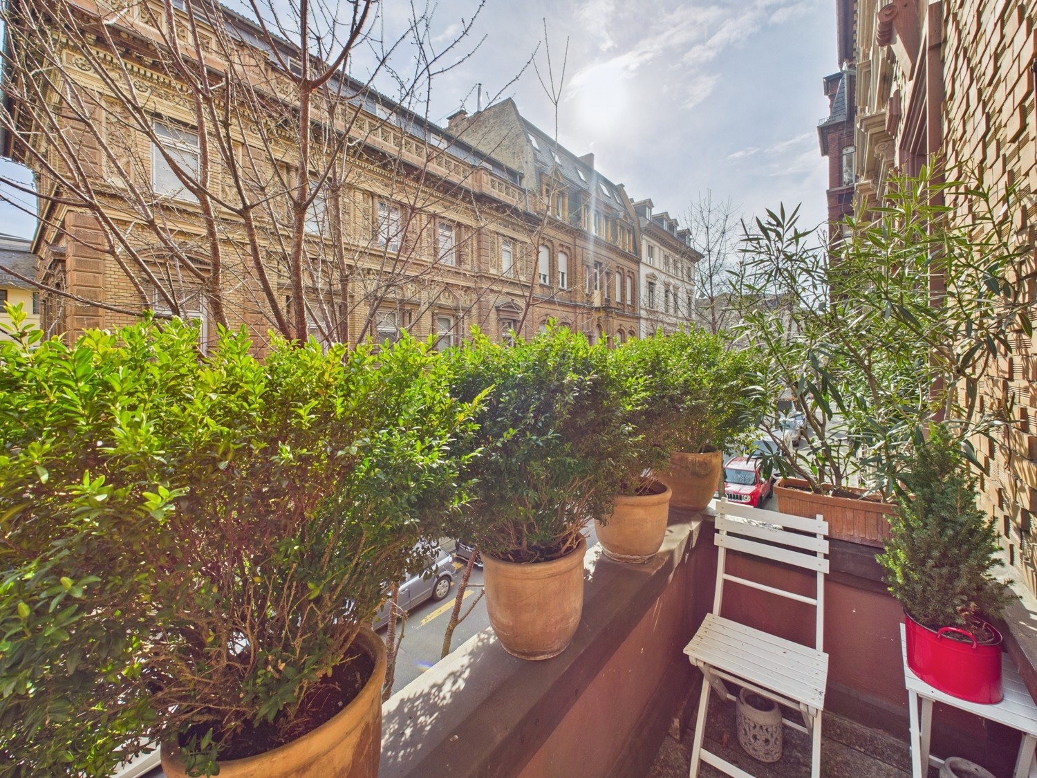 grüner Balkon (1.OG)