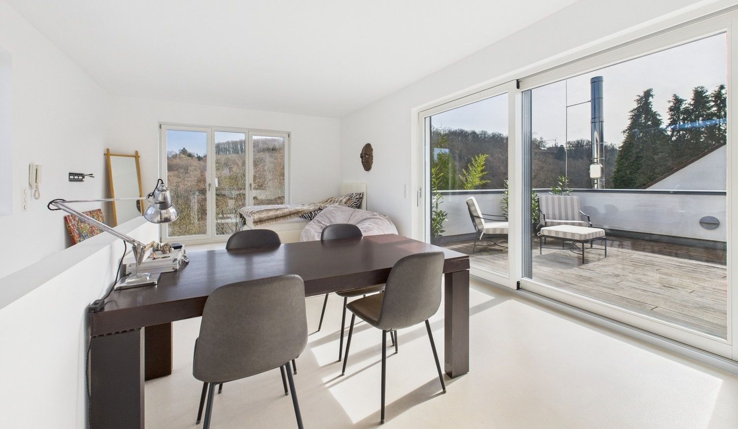 Studio mit Dachterrasse