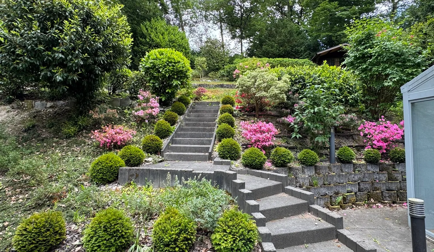 Weitläufiger Garten