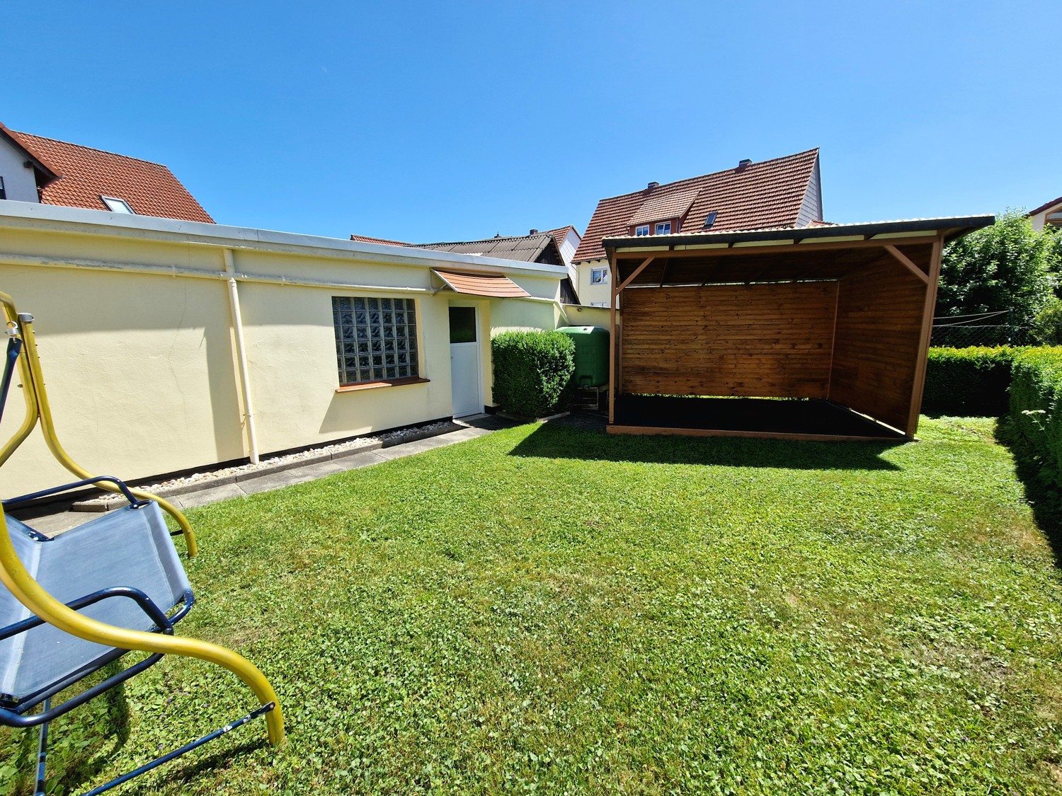 Garten mit Sitzecke