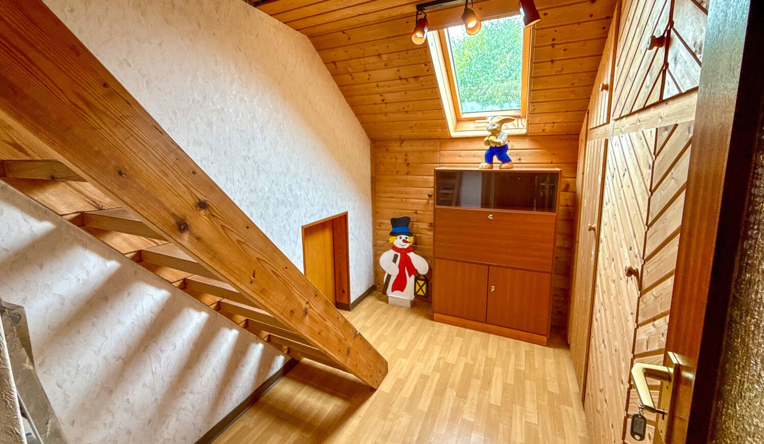 Dachbodenaufgang