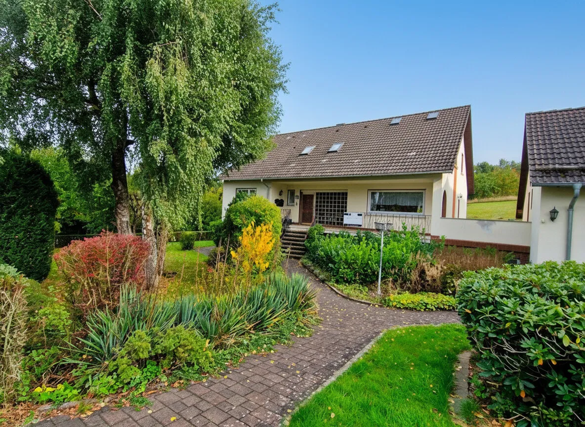 Zuweg zum Haus