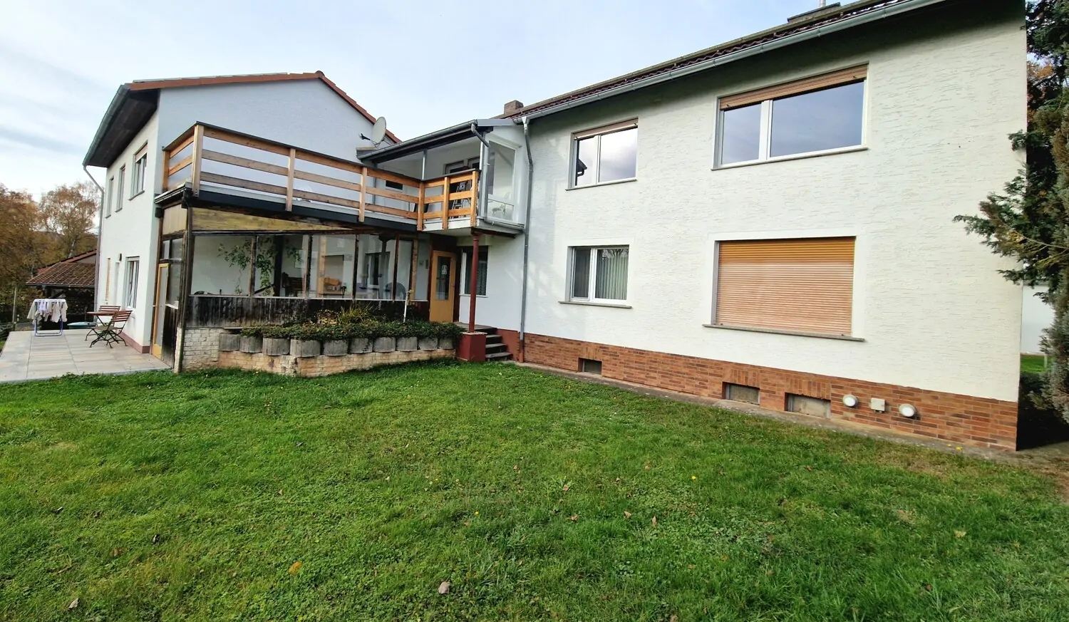 Balkon und Wintergarten