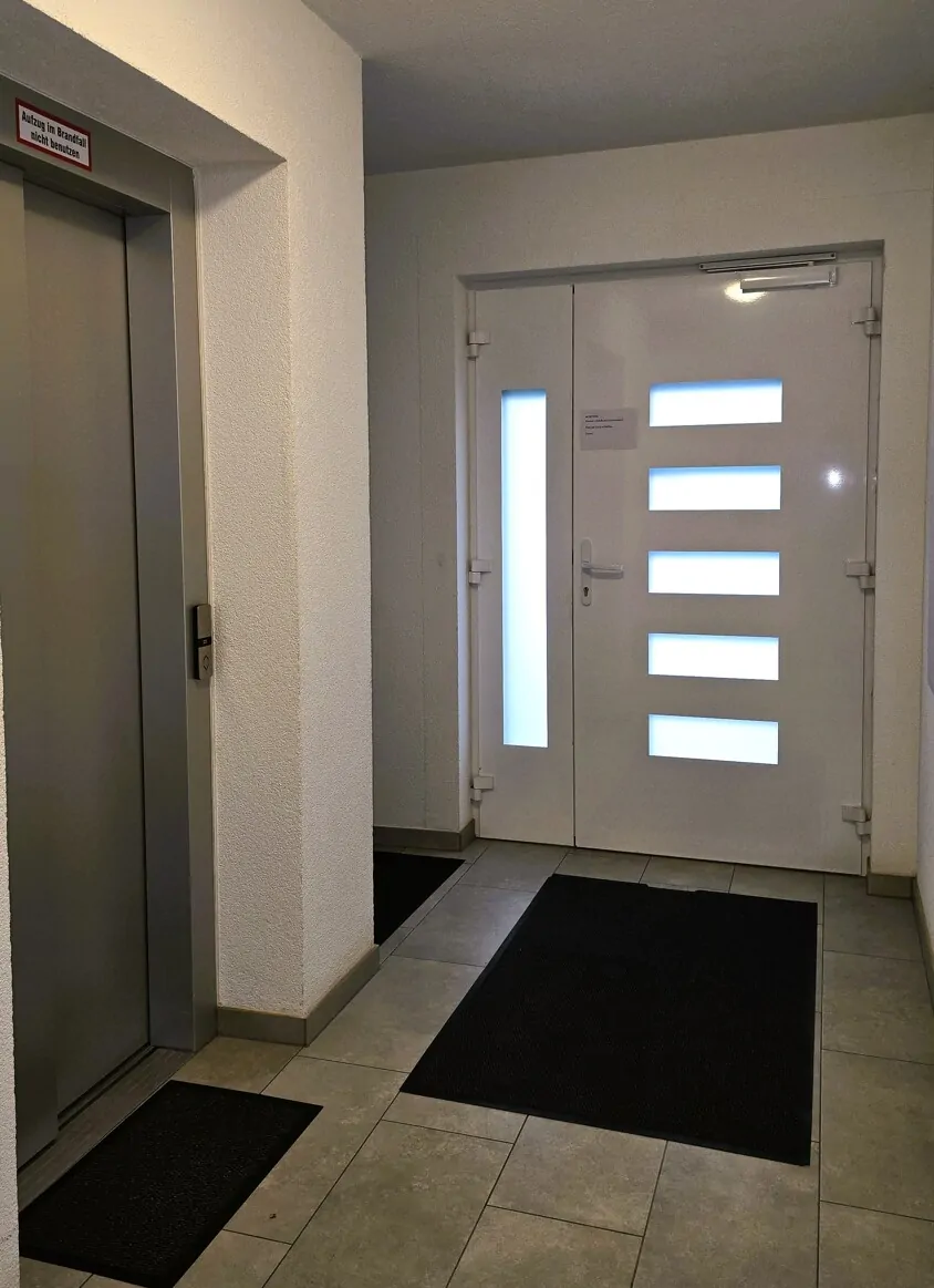 Treppenhaus-Eingang