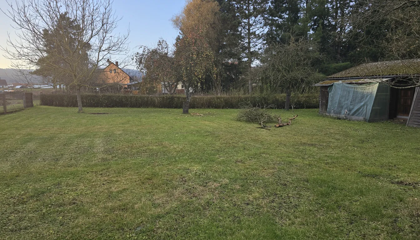 Garten mit Obstbaumbestand