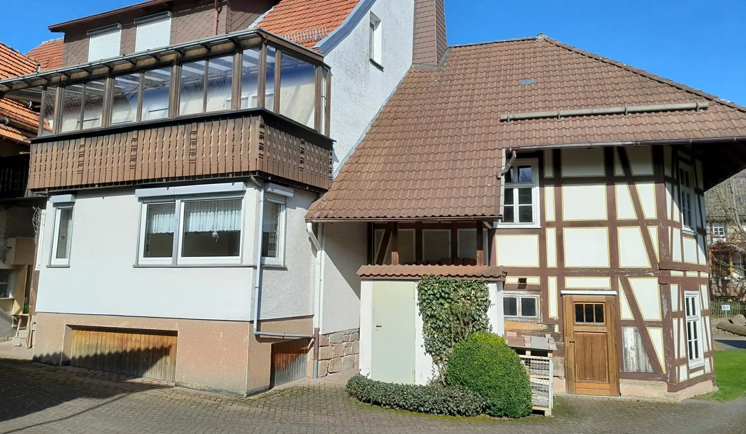 Ansicht Wohnhaus hinten
