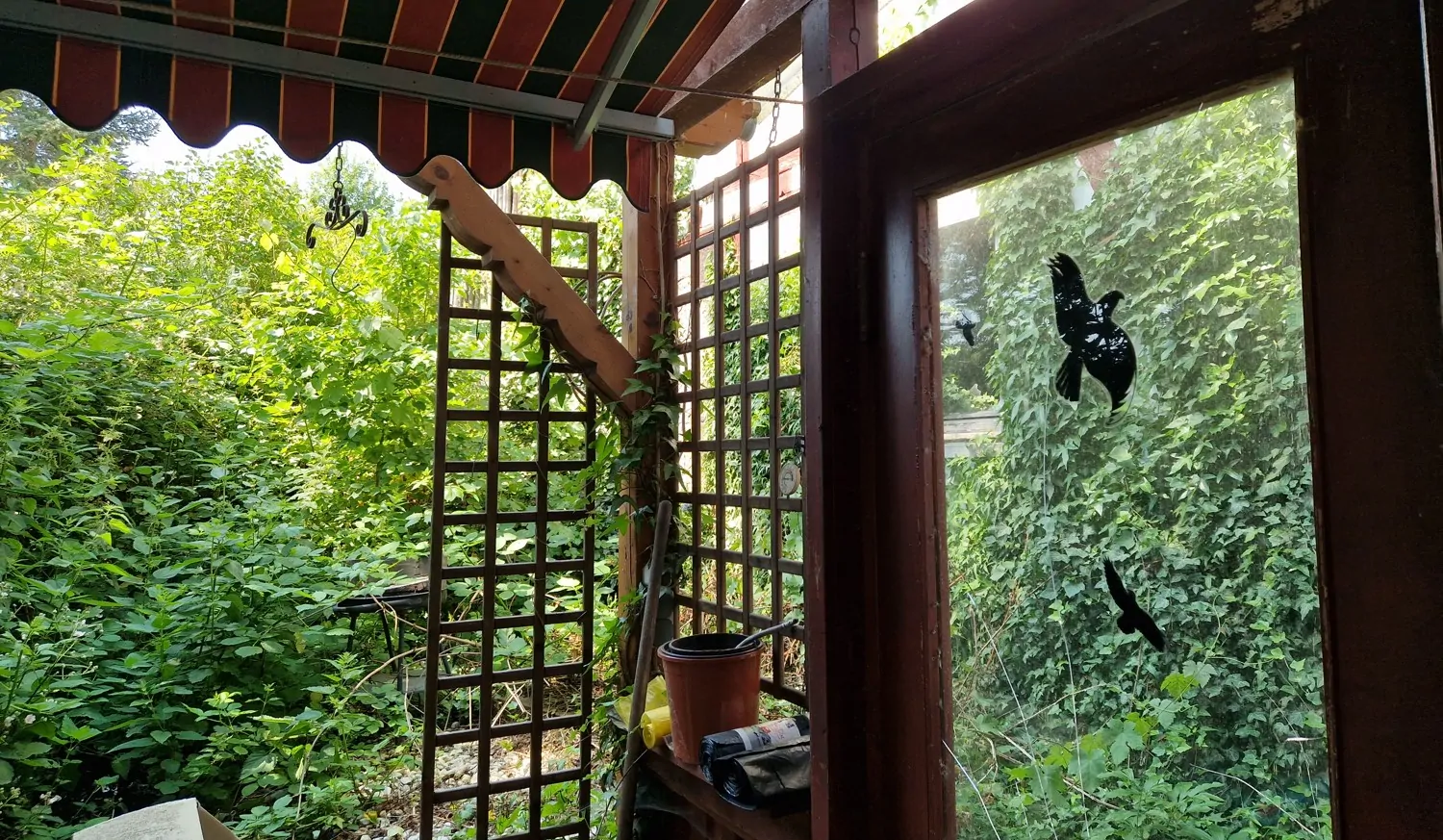 Überdachter Freisitz