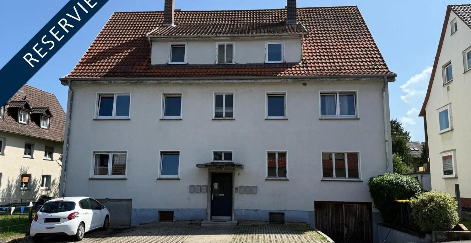 Immeuble d'appartements entièrement loué, situé en plein centre d'Eschwege