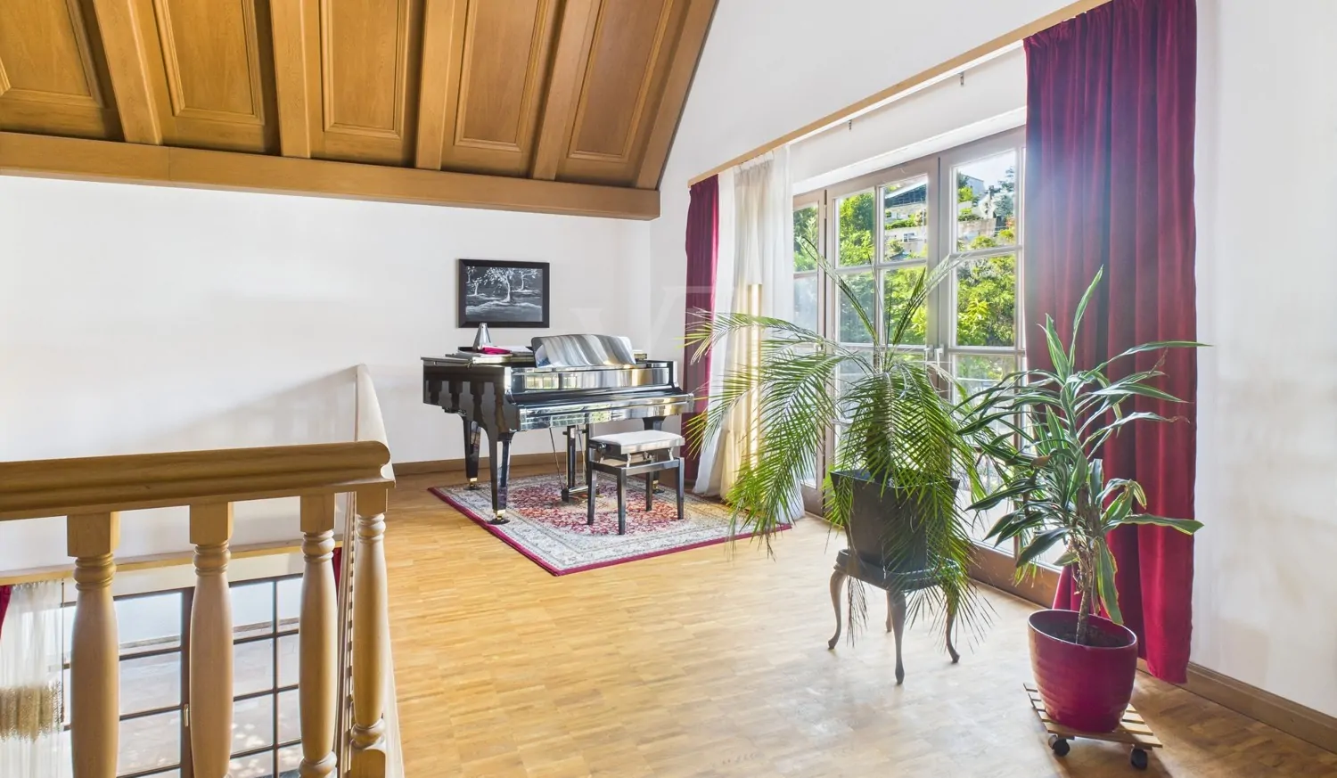 exklusive Bühne für Hauskonzerte