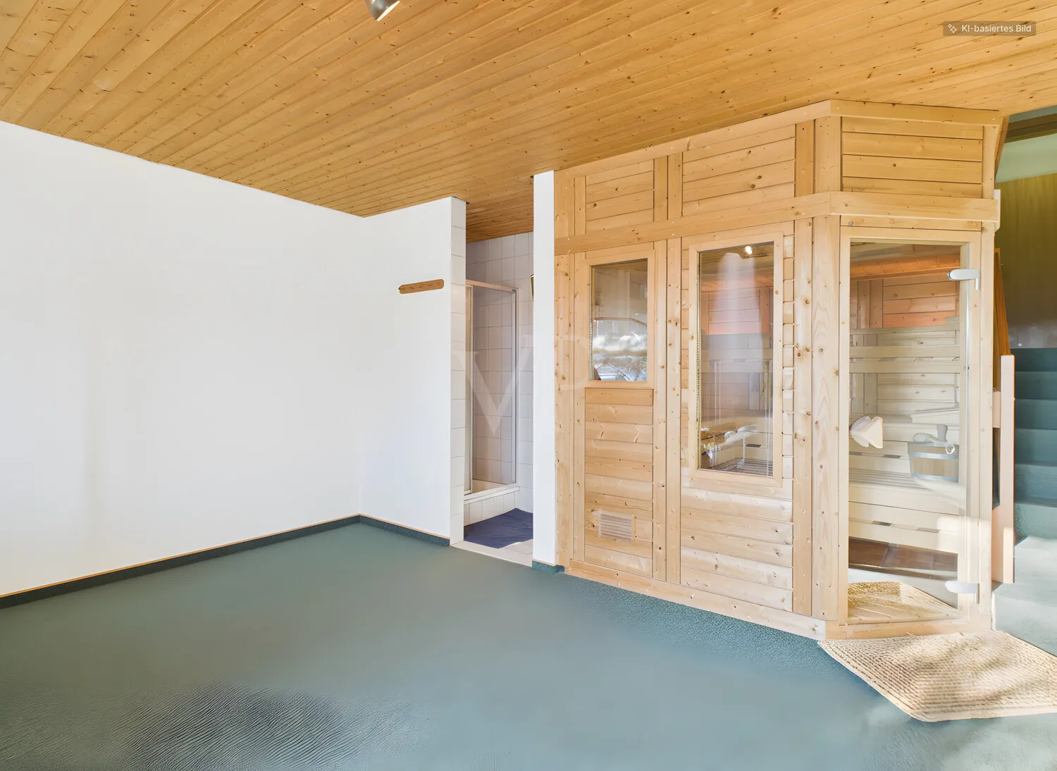 Wellnessebene mit Sauna
