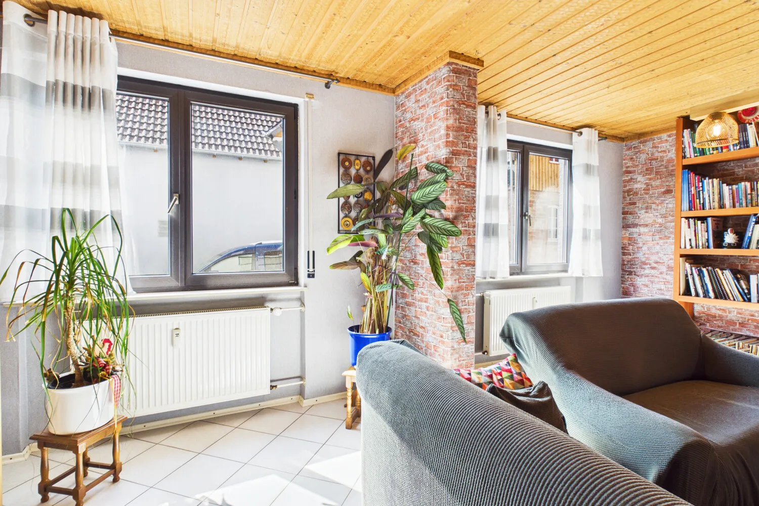 Wohnzimmer im Erdgeschoss