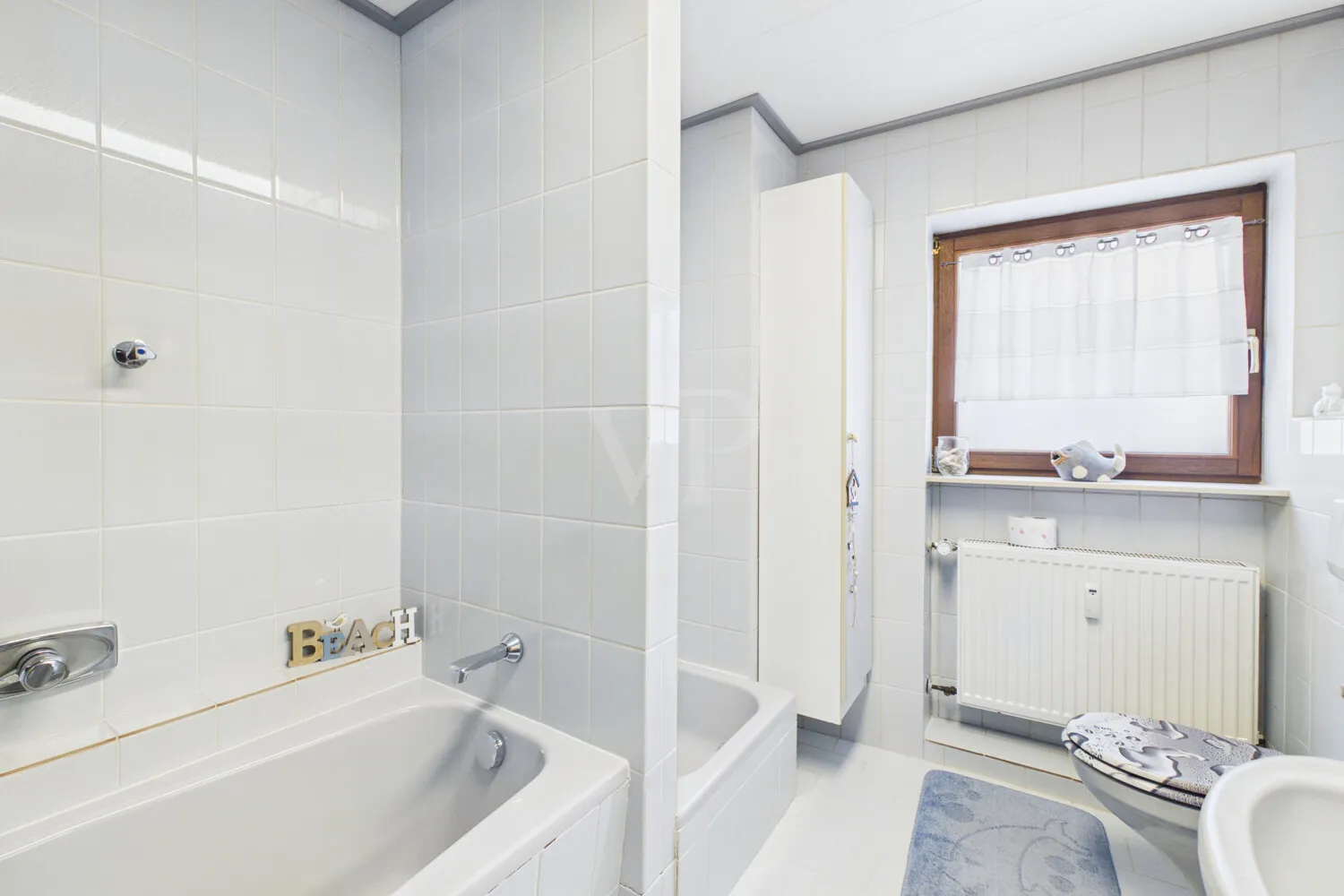 Badezimmer im Erdgeschoss