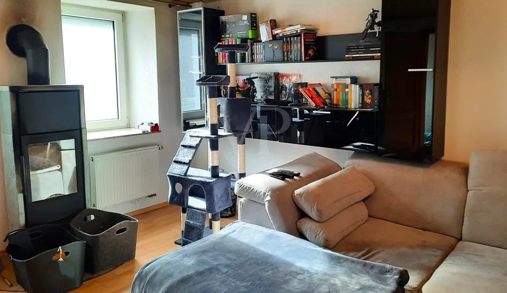 Holzofen im Wohnbereich